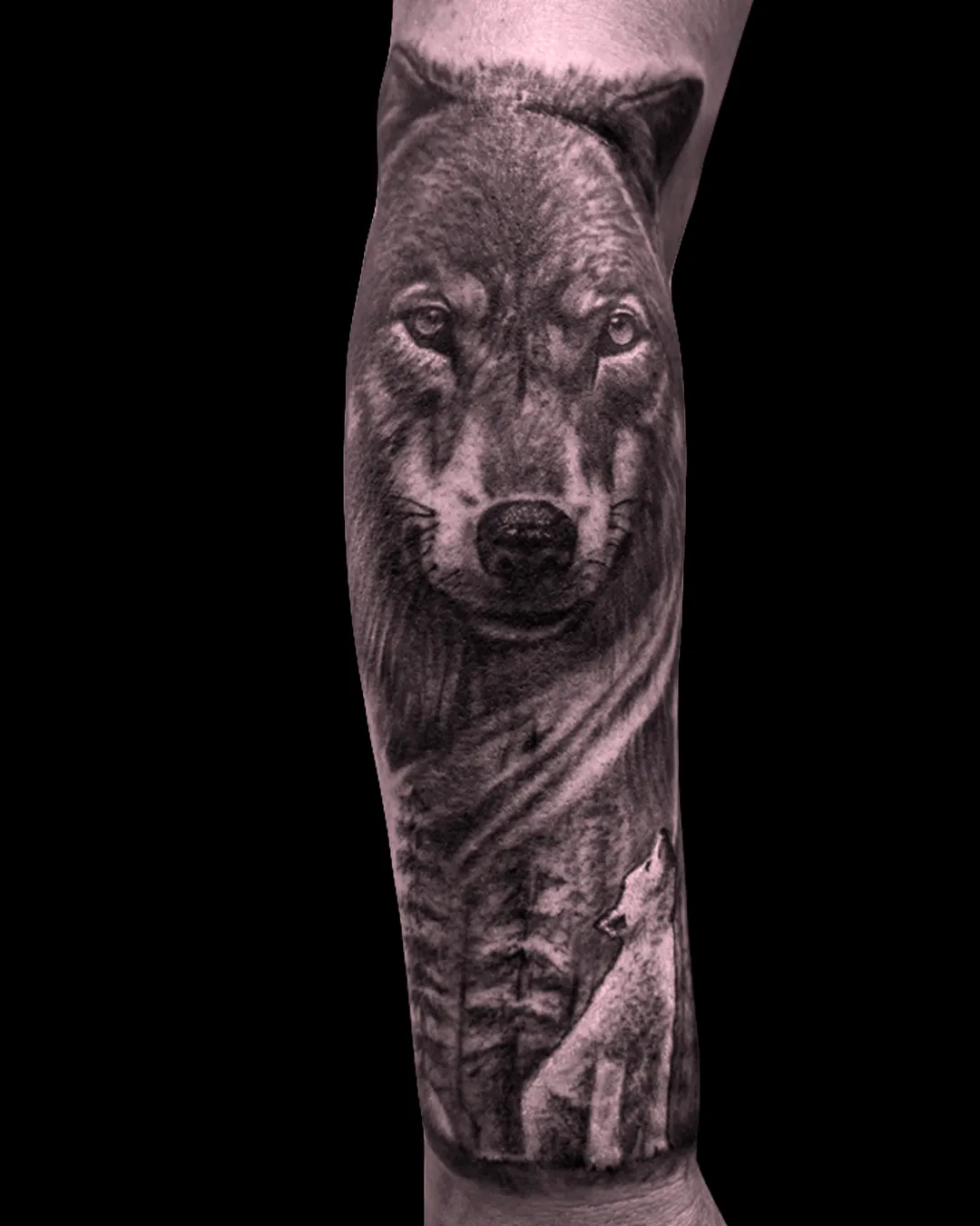 Realistyczny tatuaż w stylu black and grey, wykonany w Studio Hass Stsrgard